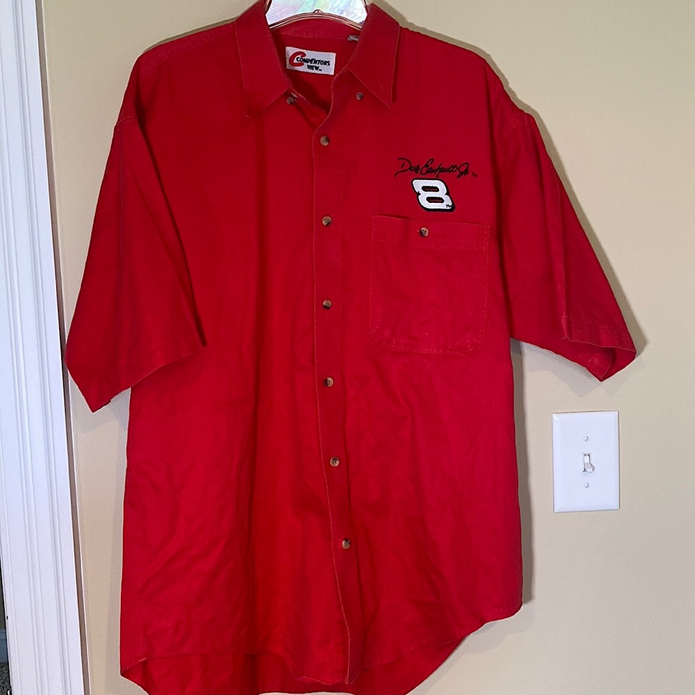 Dale Earnhardt Button Down Short Sleeve Shirt